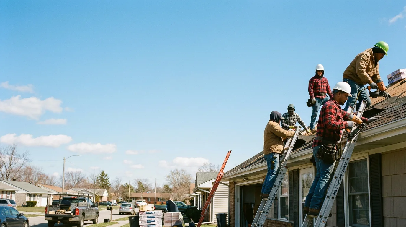 Roofing in Saint Mary Of The Woods, IN near me